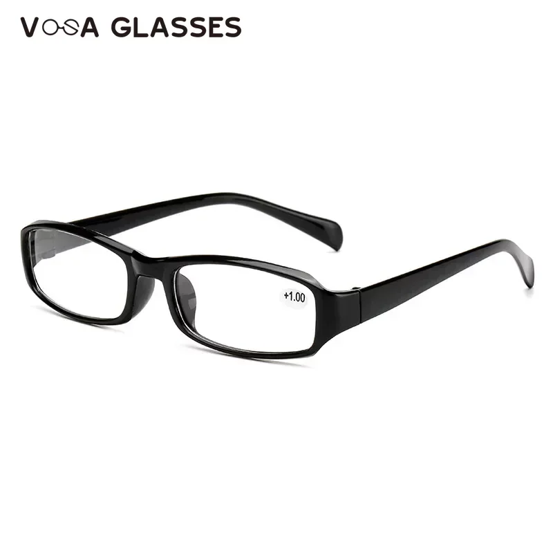 Full Frame Reading Glasses Women Ultra-light Comfort Computer Glasses High-definition Resin Prescriptions Glasses +100 To +400