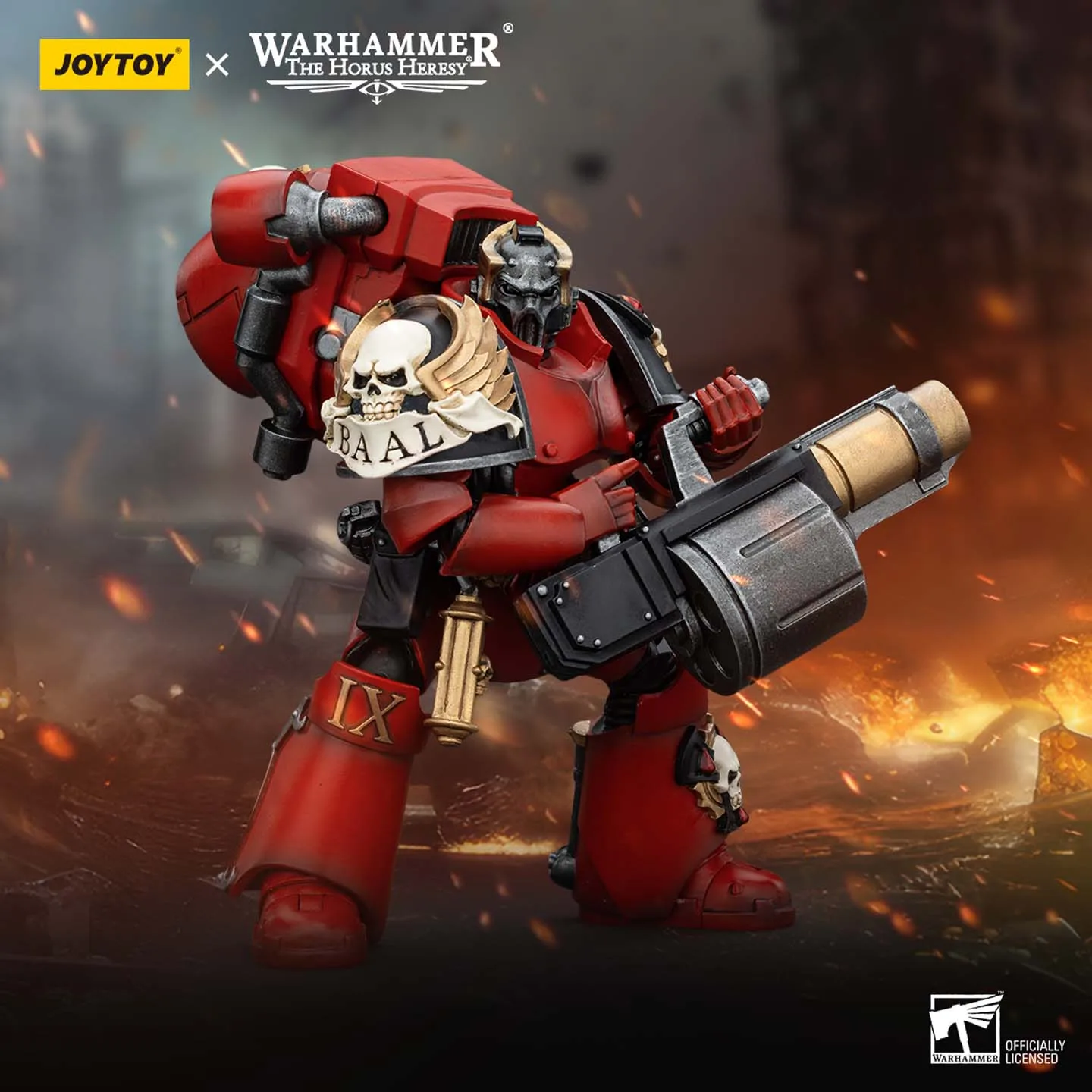 

JOYTOY Dark Source Warhammer Horus Rebellion Holy Blood Angel JT00379 Angel Tears Team с гранатом Launch Big Elm 1:18 Модель