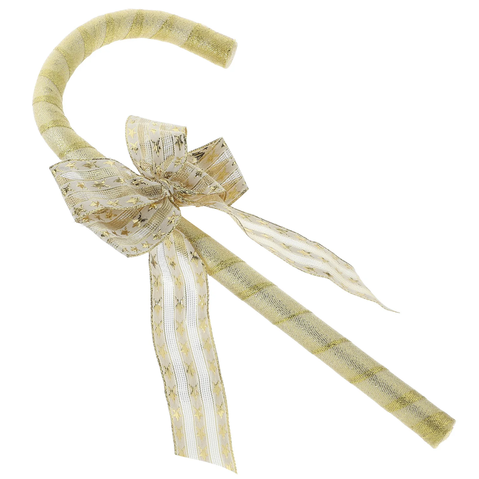 

Decorative Bow Costume Cane Prop Elegant Party Accessory Cosplay Cane Prop Dress Up Decorative Crutch Party Decor