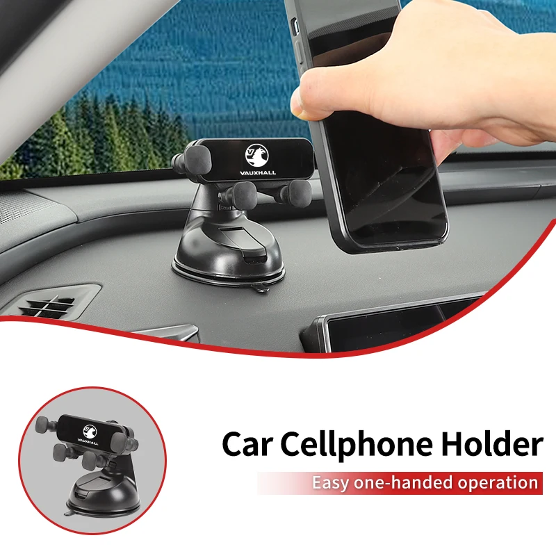 Gravity Car Cell Phone Holder Suction Cup Base Universal GPS Mount For Vauxhall VXR Dokker Lodgy Logan Sandero Duster Stepway