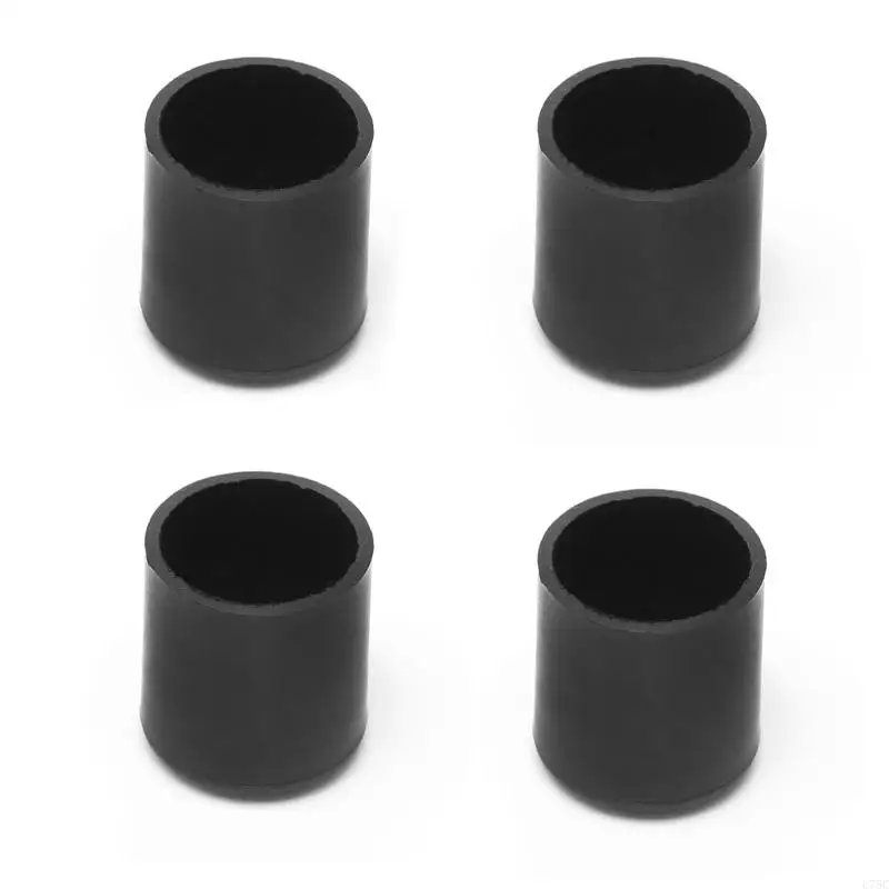 U75C 4x PE Silla Ferrule Anti Scratch Muebles Fees Pisos pierna Tapas protección pierna