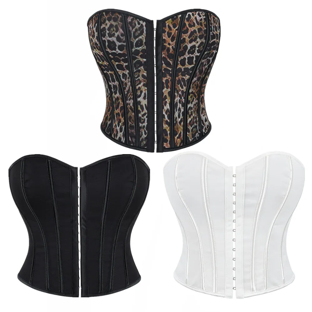 Fashion Strapless Off Shoulder Corset Tank Crop Tops Summer Backless Camisole Underwear Female Bustier Top
