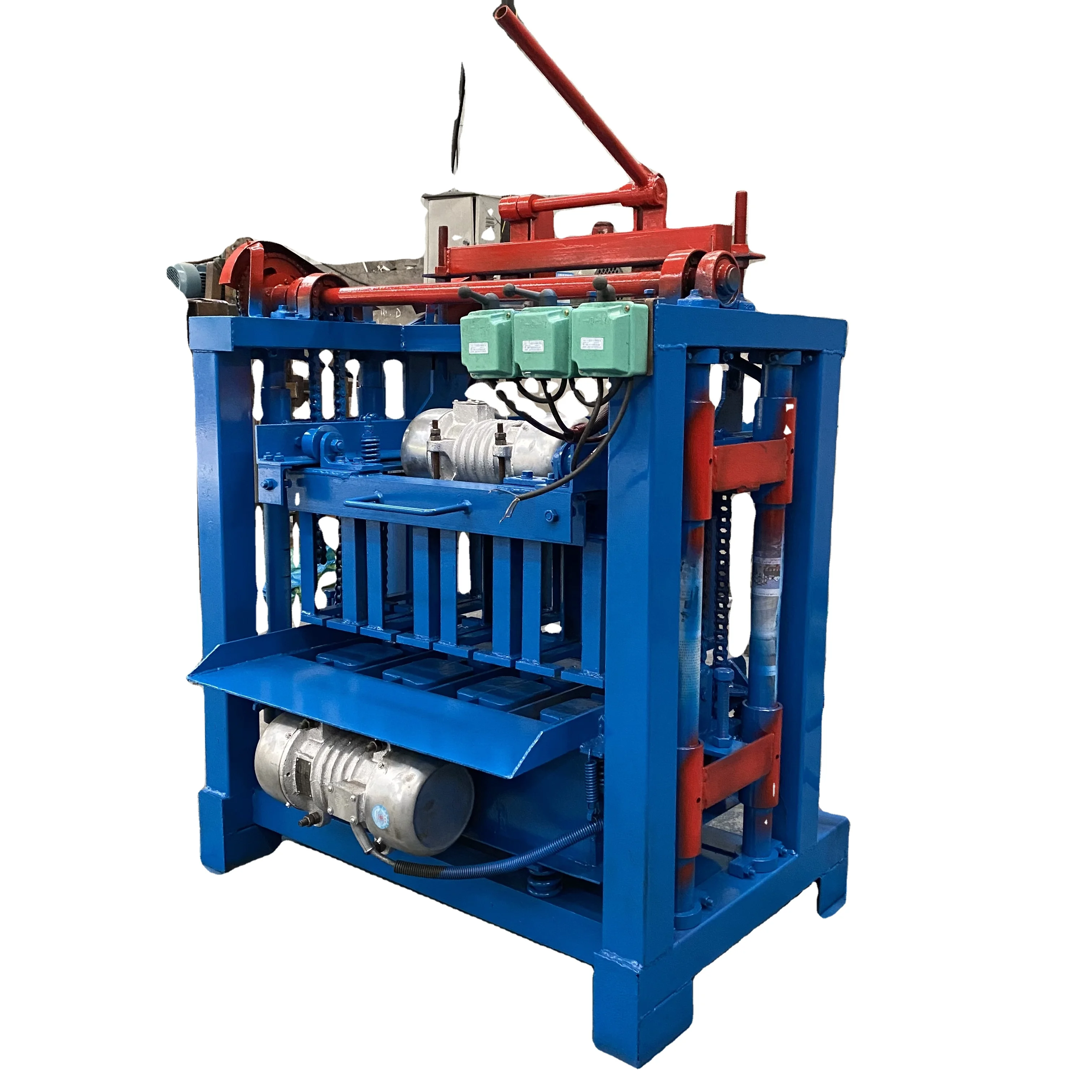 Concrete Block Machine Stone Split Mud Clay Brick Making Machinery