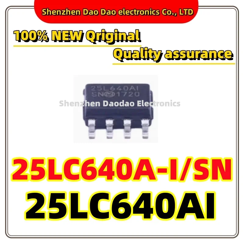 

5Pcs 25LC640A-I/SN 25LC640AI SOP-8 EEPROM memory chip IC new original