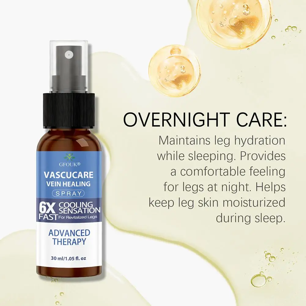 

Спрей для снятия усталости ног: устраняет боль в икрах, отеки, расслабляет напряженные мышцы, способствует лимфодренажу, помогает при варикозном расширении вен.