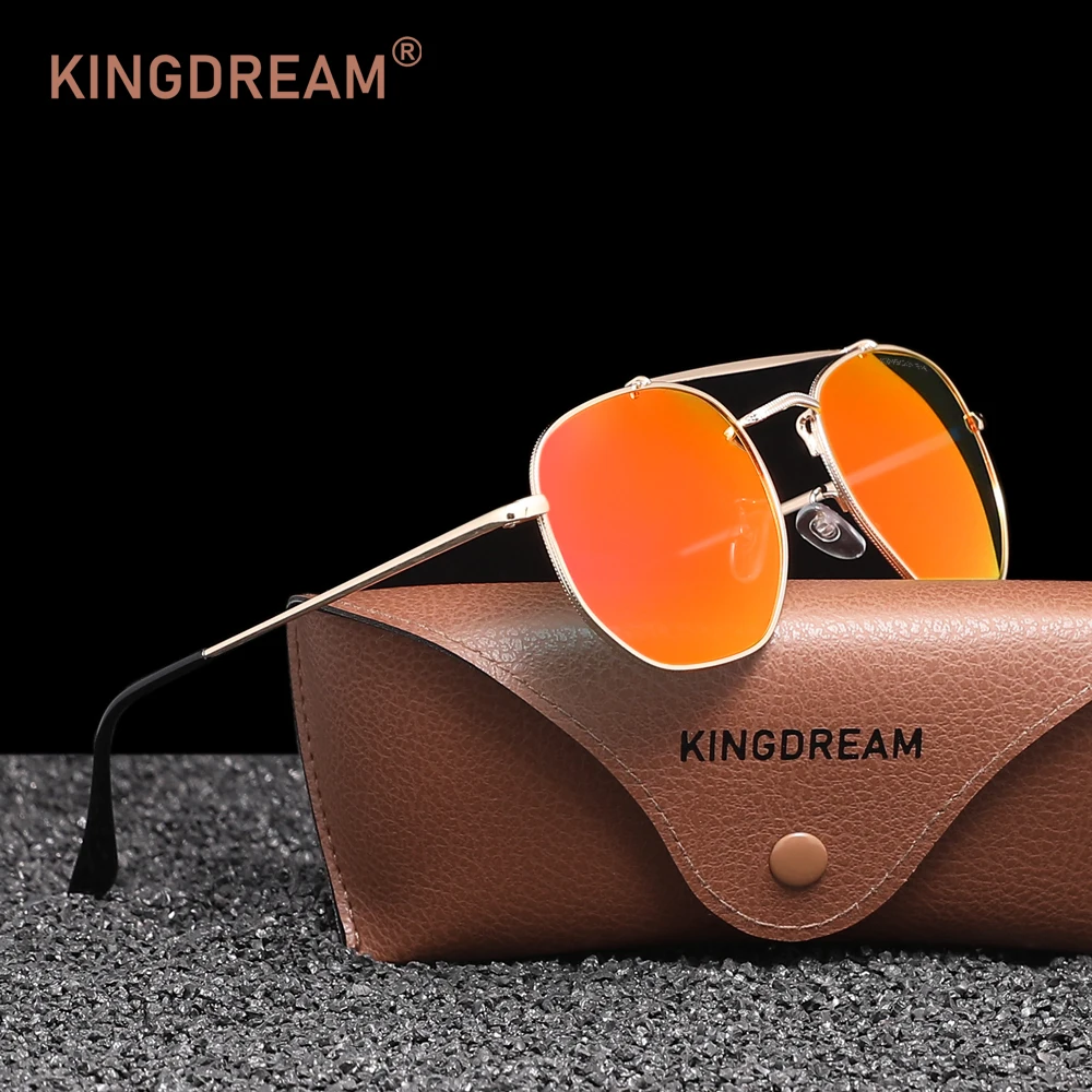 Leichte Retro-Sonnenbrille, polarisierte Reisebrille für Männer und Frauen, zum Fahren, Freizeitbrille
