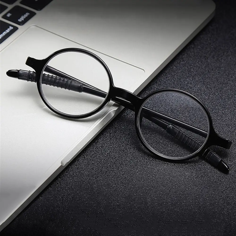 Fashion Round Frame Reading Glasses Women Men Presbyopia Eyeglasses PC Ultralight Far Sight Eyewear Vision Care +1.0~+4.0