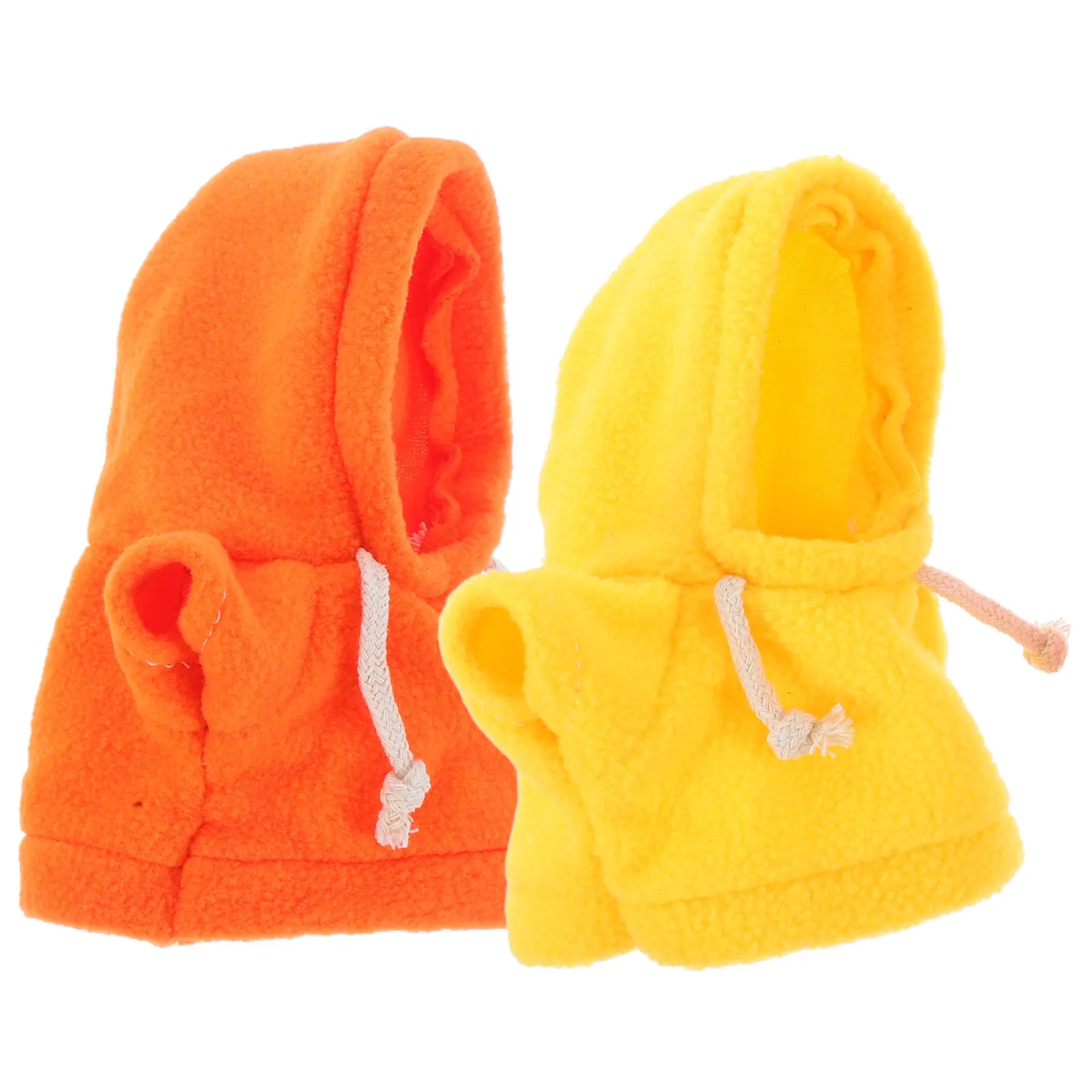 

2Pcs Tiny Bear Clothes Cute Hoodie Replacement Assorted Color for Stuffed Animal Outfit Accessories Replacement Clothing