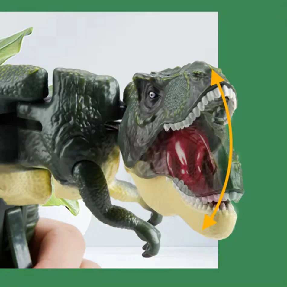 Kinder Dekompression Dinosaurier Zazaza Spielzeug Kreative Batterie-freies Teleskop Frühling Schaukel Zappeln Spielzeug Weihnachten Geschenke für Kinder – Detail 8