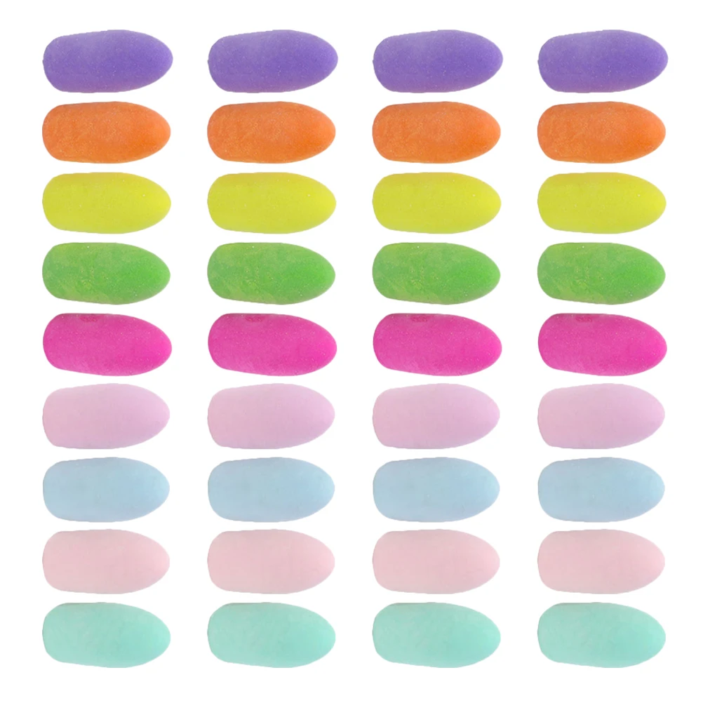 

150pcs Colored Shaped Erasers TPR Lightweight Stylish Students School Supplies Pencil Caps Eraser Toppers