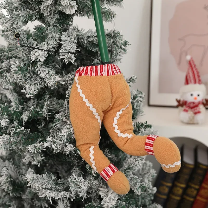 For Christmas Tree Pendants Electric Swinging Shaking Ornaments Window Scene Arrangement Decorations Gifts Holiday Home Decor