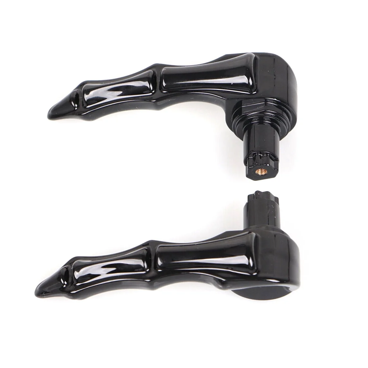 

Saddlebag Skull Fingers Latch Handles Lever Lid Lifter for Harley Touring 2014Up