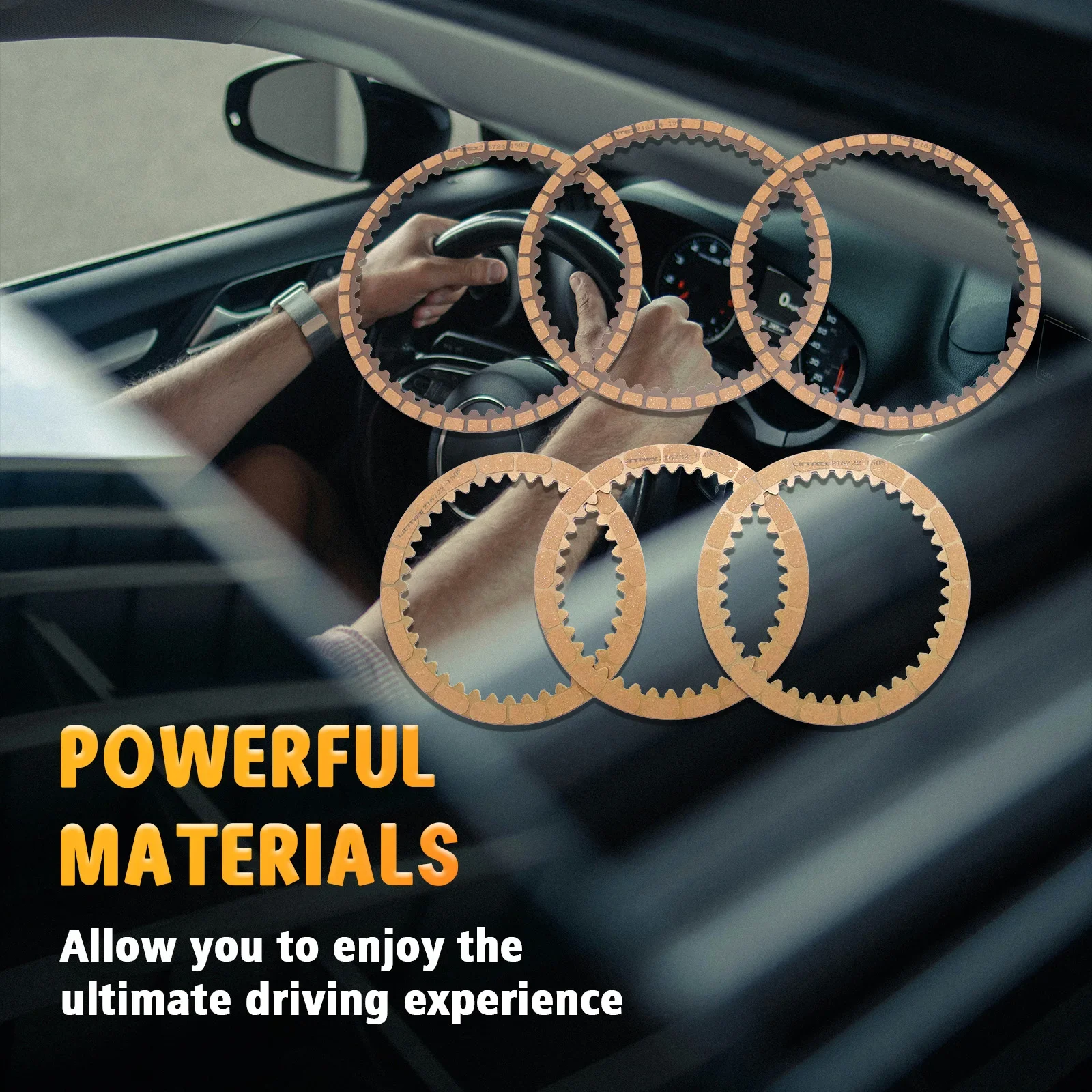 TRANSPEED CVT K313 ناقل حركة أوتوماتيكي إعادة بناء مجموعة الاحتكاك لـ AURIS COROLLA 1.8L 2013-16 ناقل حركة أوتوماتيكي #6