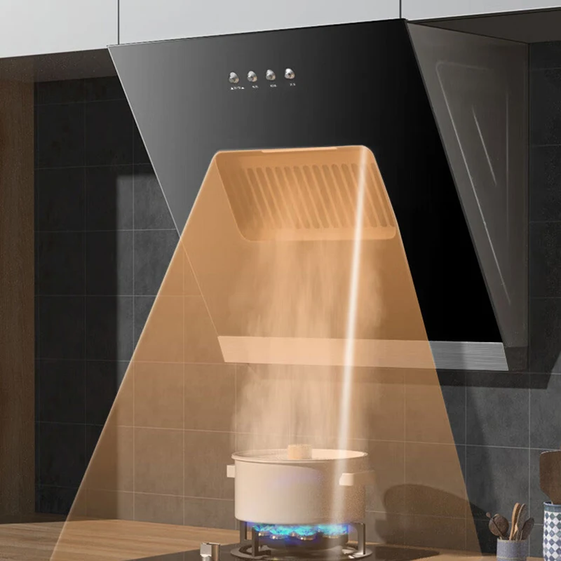 المطبخ 400 مللي متر غطاء فوق البوتاجاز لإخراج الأدخنة الذكية غطاء محرك السيارة طباخ مدخنة العادم شفاط المطبخ