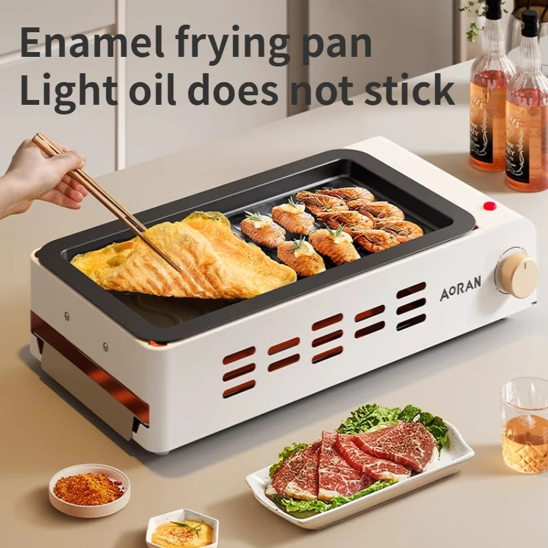 Household Electric Grill Smokless Indoor Grill Pan Barbecue Stove One Pot электро гриль для кухни grelhador eletrico