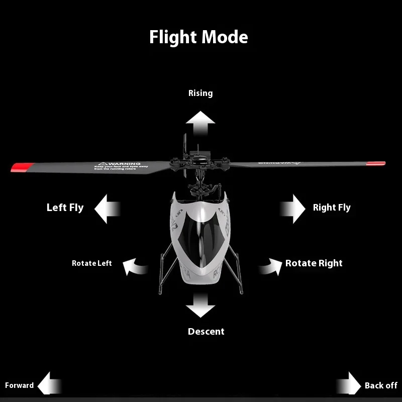 2.4g zdalnie sterowany helikopter kaskaderski z pojedynczym wiosłem cztery kanały lotkami na stałej wysokości bez Model samolotu lotniczej młodzieżowej