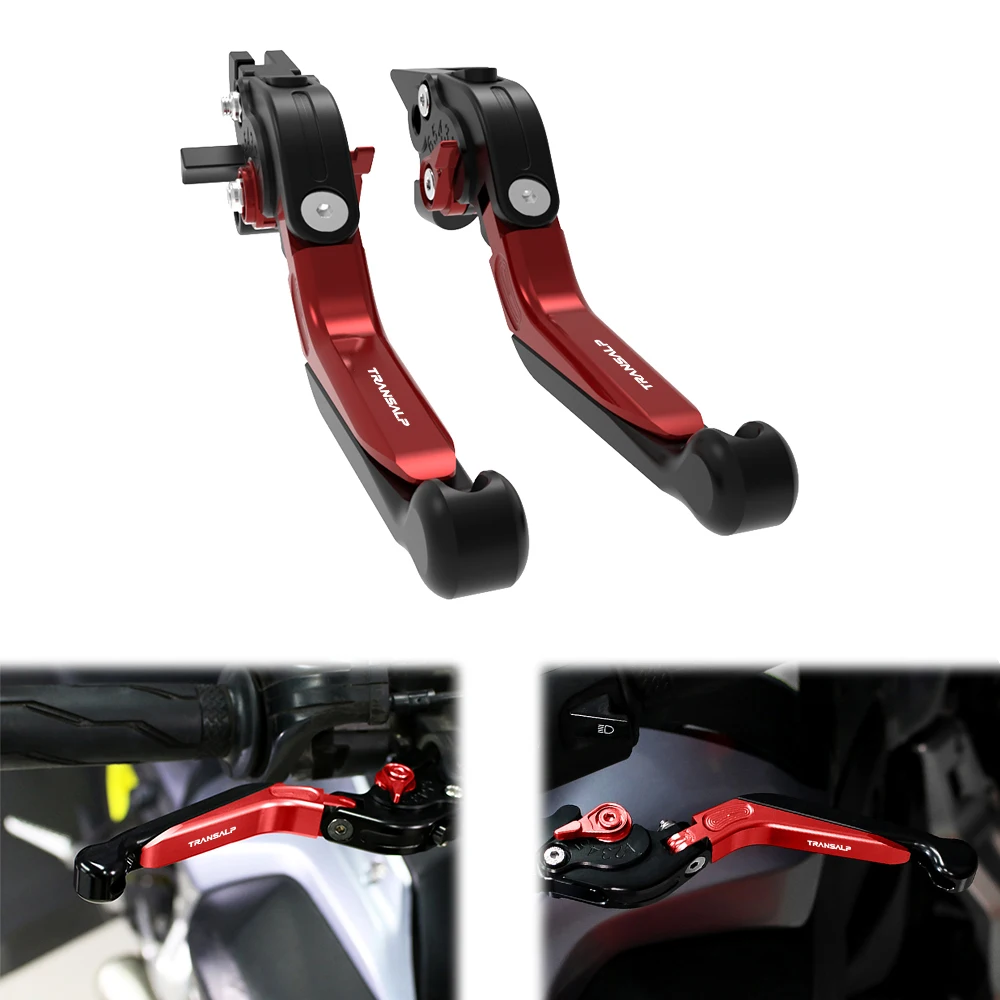 

For Honda CB750 Hornet CB900F Hornet(CB919) XL750 TransAlp Motorcycle CNC Brake Clutch Levers Adjustable Foldable Extendable