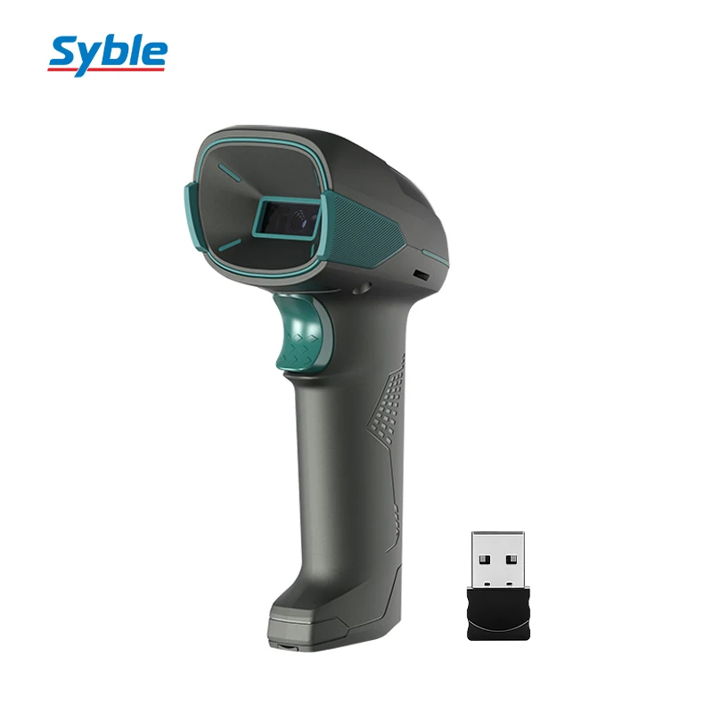 Syble XB-D30RB 2D High Speed Wireless Handheld Barcode Scanner QR Code Scanner for Pos Systems Price Checker