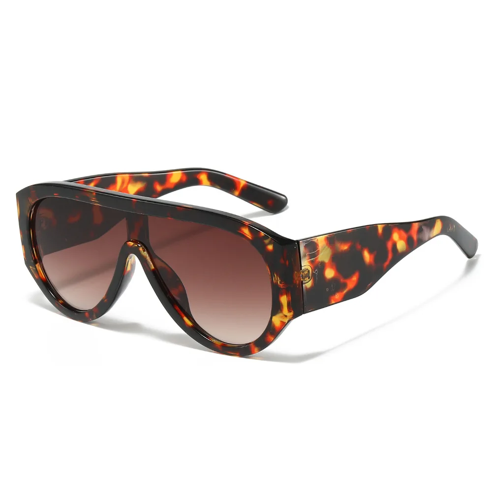 2025 Brand Pilot Sunglasses Women Bold Frame Design Ins Fashion Ladies Sun Shades UV400 image 3