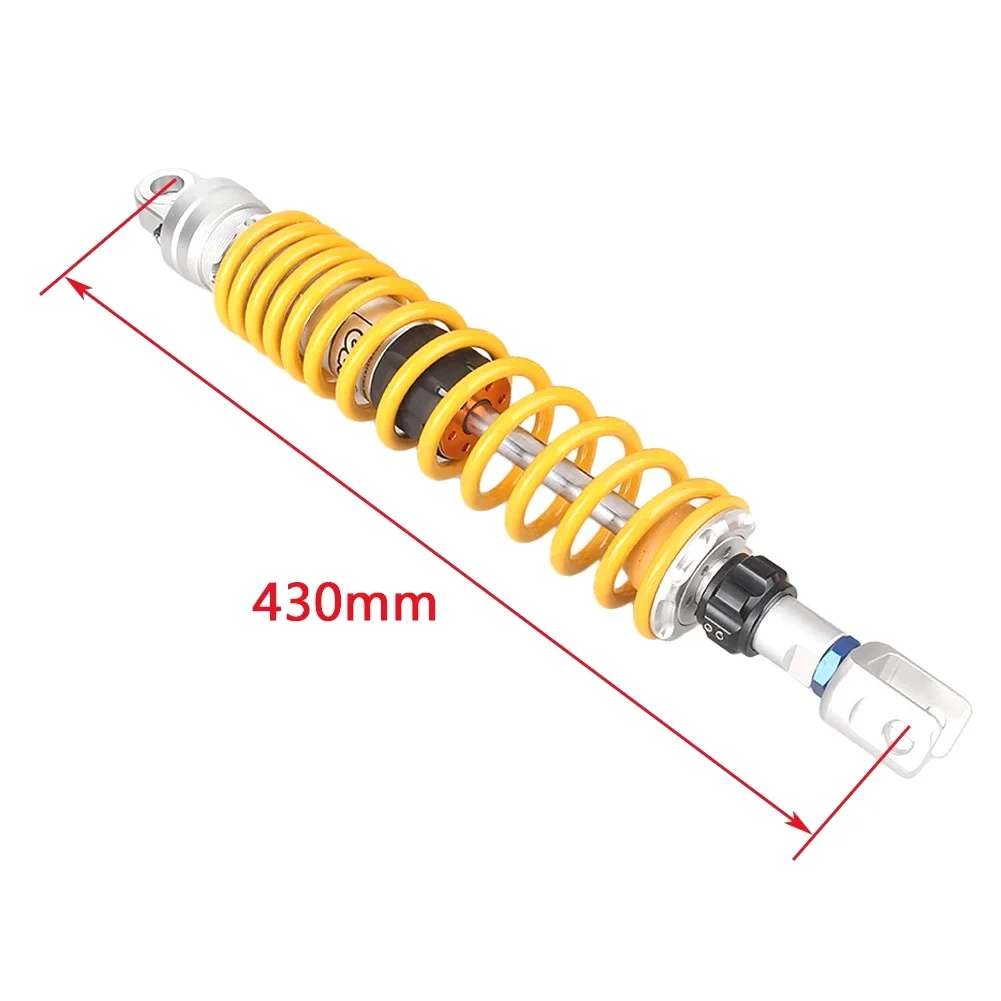 430mm Motorcycle 1Pair Rear Clevis Shock Absorbers Suspension for Honda Silver Wing 600 2002 2003 2004 2005 2006 2007 - view 6
