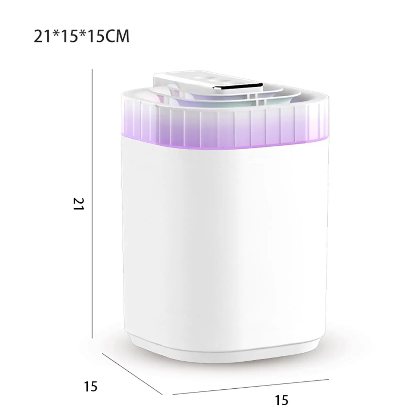 Cold Mist Humidifier Large Room Humidifier USB Quiet Top Fill Auto Shut Off 3