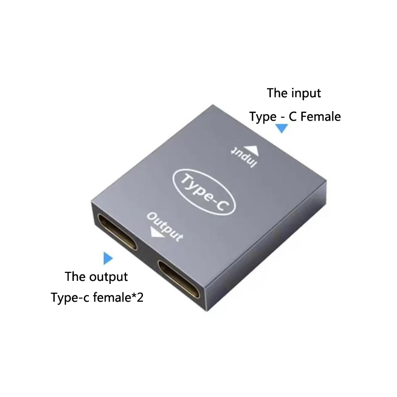 USB C الفاصل محور محول محول نوع C مقرنة موسع تمديد موصل لجهاز USB C