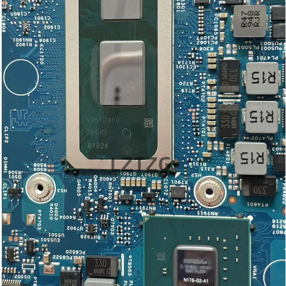 18721-1 For Acer Aspire Swift 3 SF314-56 SF314-56G Laptop Motherboard CPU I5-10210U 4GB MX250 2G NBHPL11002 100% Test OK