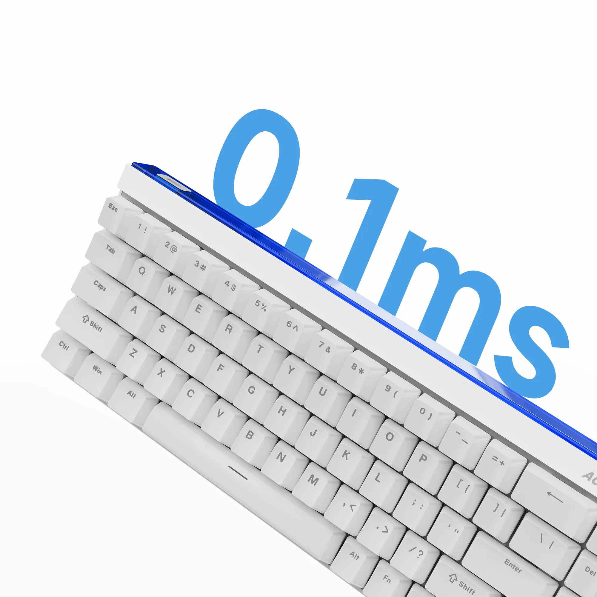 Mchose Ace68 エアゲーミングキーボード ホール効果 0.001mm ラピッド