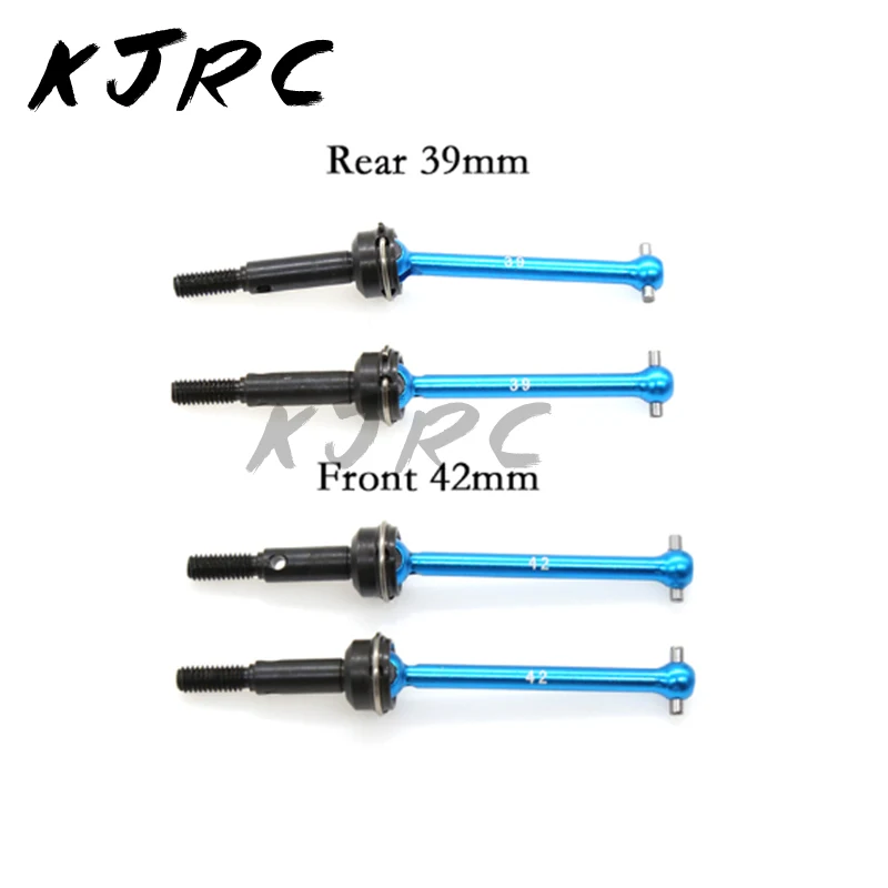 

KJRC TAMIYA XV01 TC01 Aluminum Alloy Drive Shaft Front Rear CVD 54515 54516 For 1/10 RC Car XV-01 TC-01