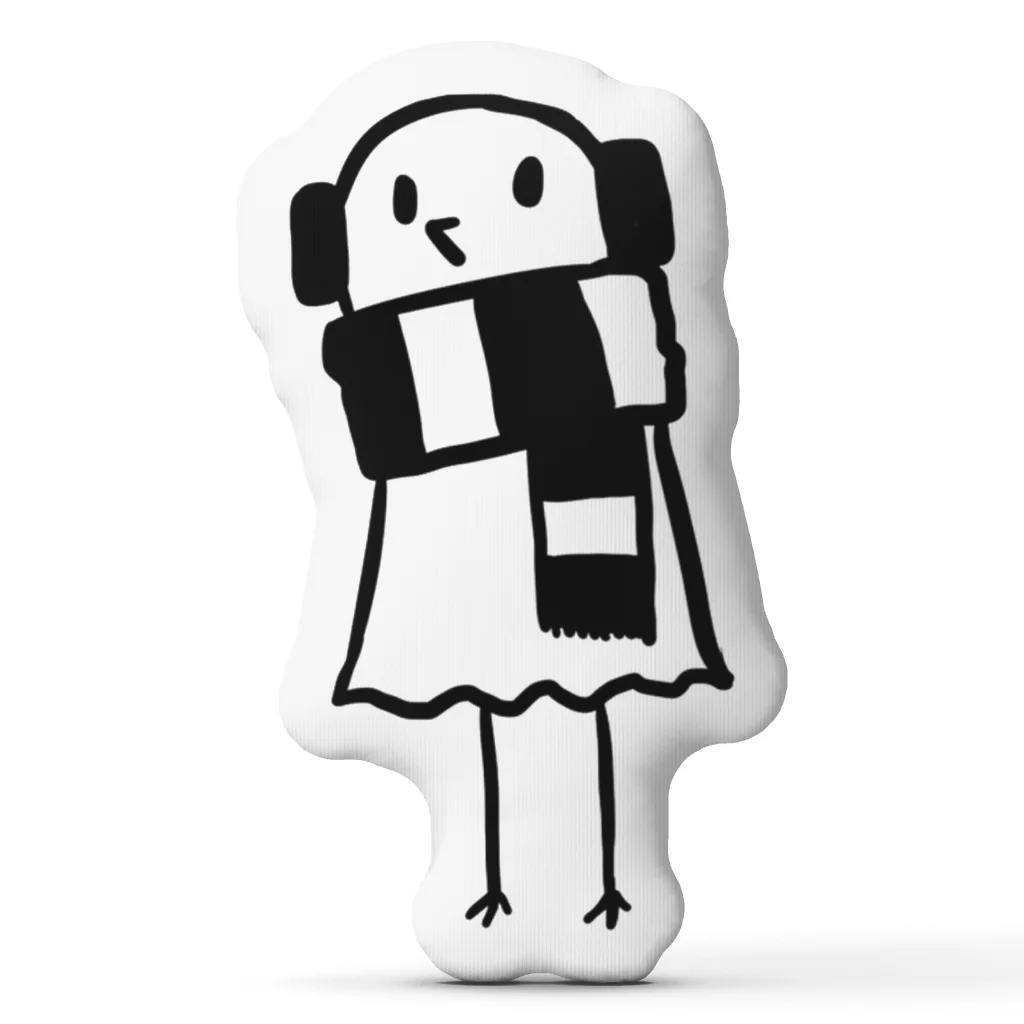 Winter Punpun Oyasumi Funny Pillow Cushion Irregular Stuffed Throw Pillow Home Decor Gift Sofa Bed