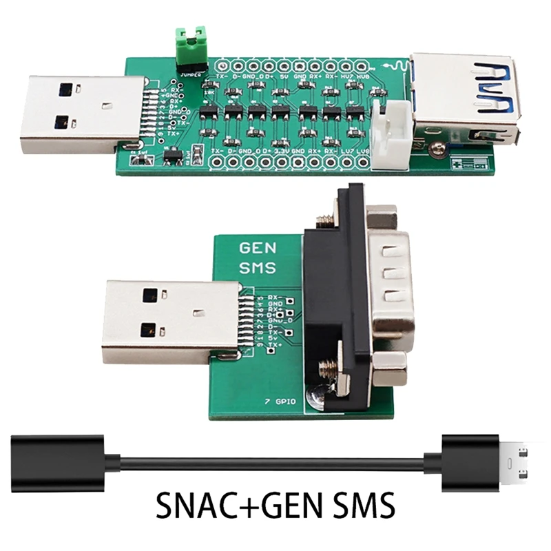 USB 3.0 SNAC Adapter+GENSMS For Mister Game Controller Conveter Parts Kit For De10nano Mister FPGA Mister IO Board