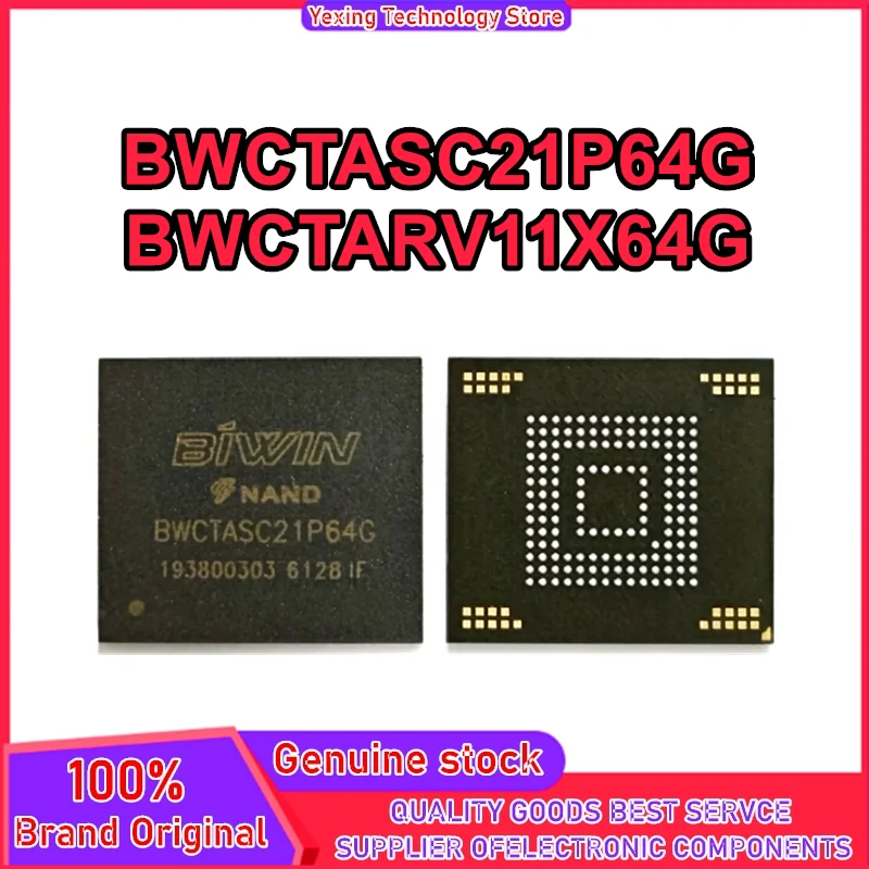 BWCTASC21P64G BWCTARV11X64G Storage 64GB flash granule eMMC 0-10 IC New Original in Stock