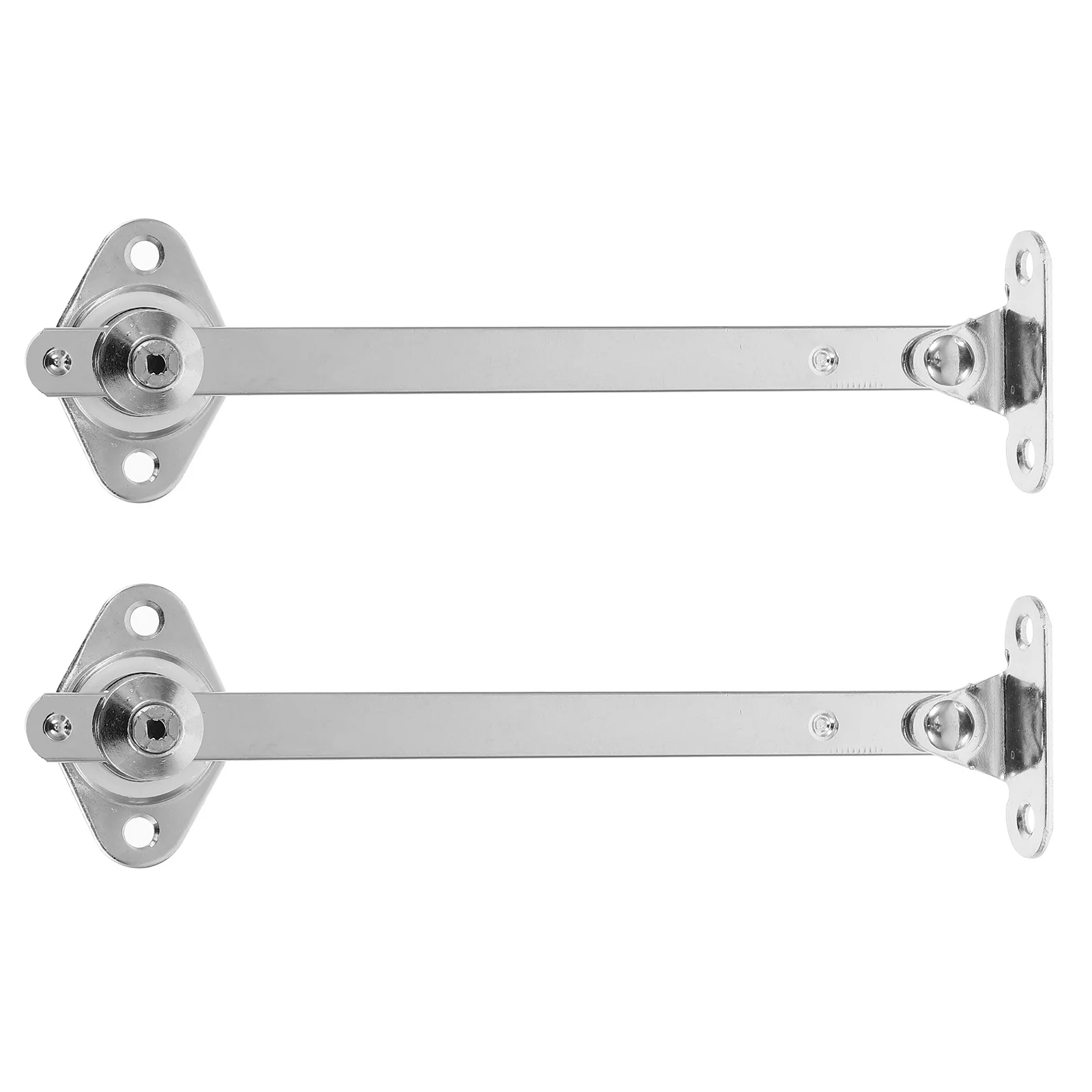 

2Pcs Cabinet Support Rod Stainless Steel Flip-Down Door Lift Hinge Bars Kitchen Cupboard Furniture Door Support Damper Buffer