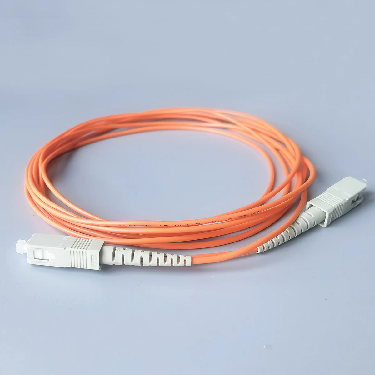SC/UPC-SC/UPC Fiber Optic Patch Cable Indoor FTTH 2.0mm Multi-Mode Single Core Converter Patch Cord 3M Extension Cord