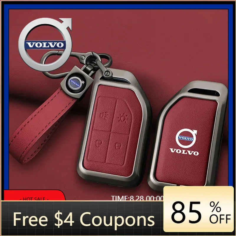 

Styling Mouldings Zine Alloy Car Key Case Shell Cover Holder For Volvo FH16 RC FM EVRO 6 fh CARGO 555 FM Heavy Truck Key Full Pr