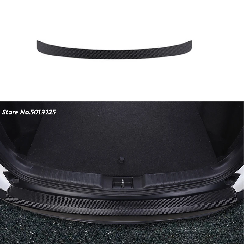 Exterior Interior Leather Rearguard Rear Bumper Trunk Fender Plate Protector For Nissan Qashqai J11 2016 2017 2018 2019 2020