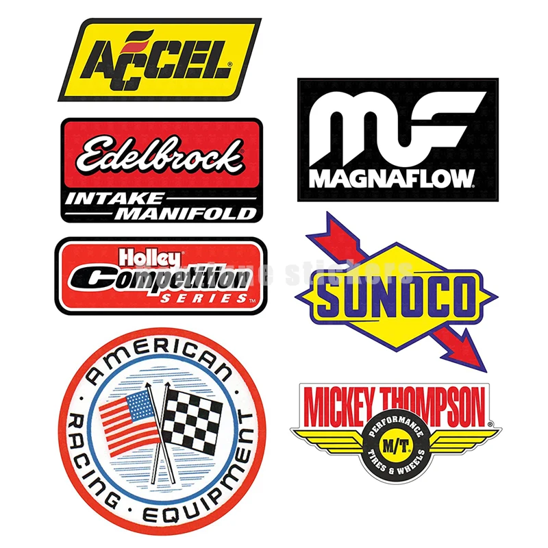 

Sticker Hot Rod V8 America Oldtimer Old School Retro Vintage Tuning Car Window Body Decoration Sticker Accessories Die-cutting