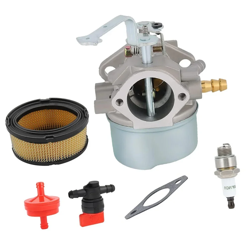 640260 Carburetor with Gasket and Filter for Tecumseh HM80 HM70 HM100 159402P HXL840 TVM195 Engine Maintenance