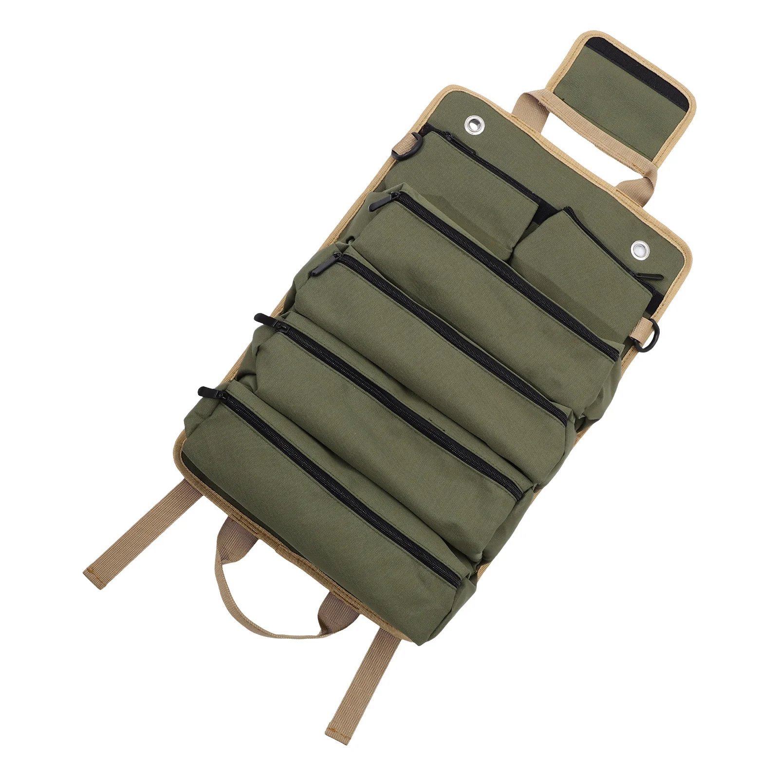 حقيبة أجهزة قابلة للطي متعددة الوظائف، منظم أدوات محمول، قماش أكسفورد متين، البستنة، النجارة الكهربائية الاحترافية