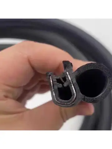 Для экскаваторов Volvo 140, 210B, 240, 290, 360B, 480D: уплотнительная резина для лобового стекла, звукоизоляция, кожаная прокладка, 1 м