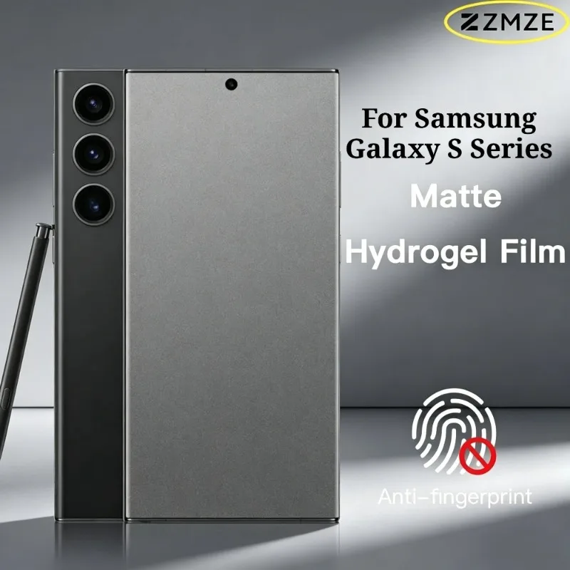3 Stück Matte Hydrogel-Folie für Samsung Galaxy S26 S25 S24 S23 S22 S21 S20Ultra Plus Anti-Fingerabdruck Anti-Kratzer Displayschutzfolie