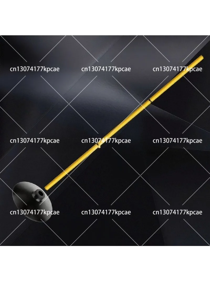 6 Sets Soccer Training Poles with Rubber Base Football Corner Marker Slalom Agility Obstacle Poles for Sports Practice