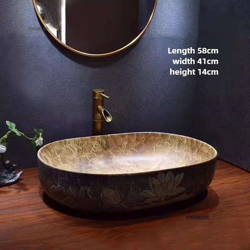 Minimalist Countertop Sink - Modern Bathroom Vanity