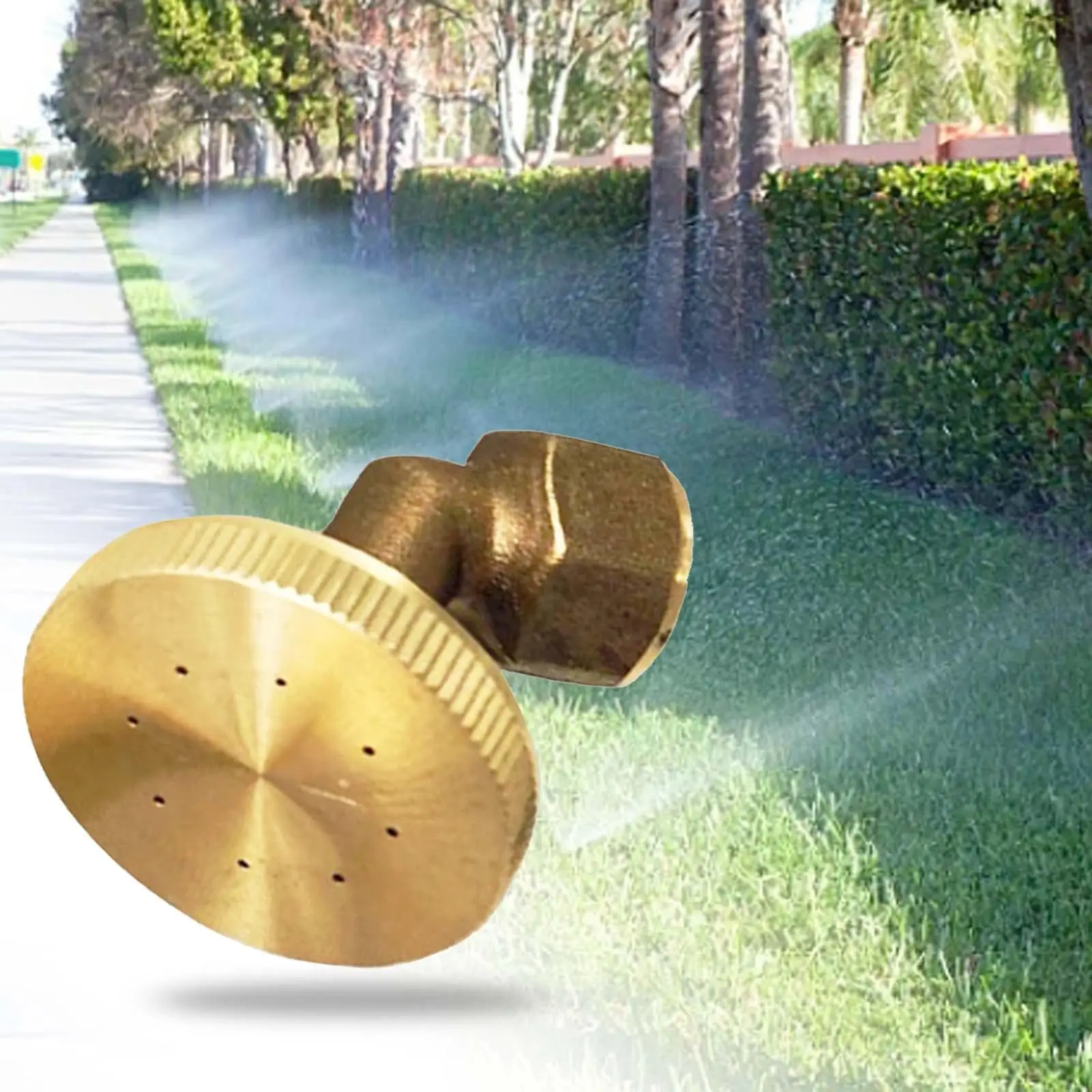 8 Holes Garden Sprayer Nozzle Water Sprinklers Mist Misting Nozzle Premium Replaces Elbow High Pressure Sprayer Nozzles