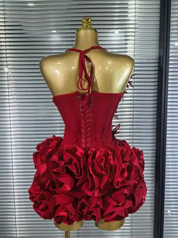 8 best sales लाल कालीन पोशाक - №5