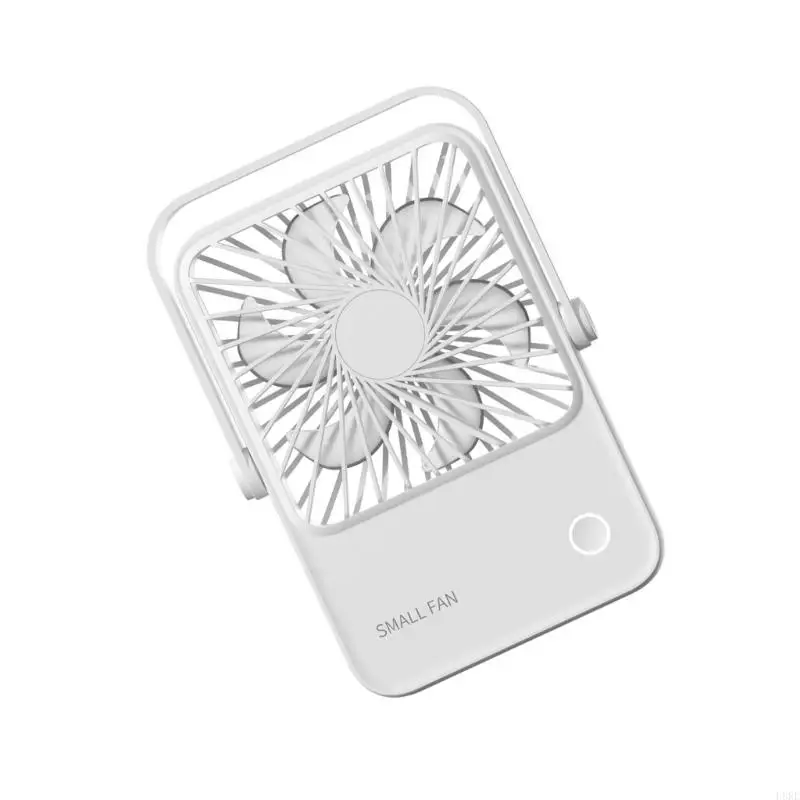 Quạt bàn L8RE Quạt nhỏ Quạt USB yên tĩnh có chân đế có thể gập lại Quạt bàn 1200mAh