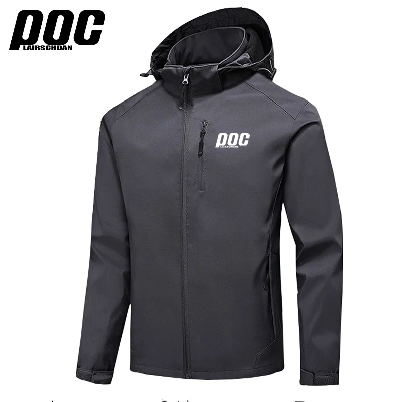 

LairschDan POC Men Cycling Windbreaker Bike Breathable Thermal Jacket MTB Downhill Windproof Chaqueta Invierno Ciclismo Hombre