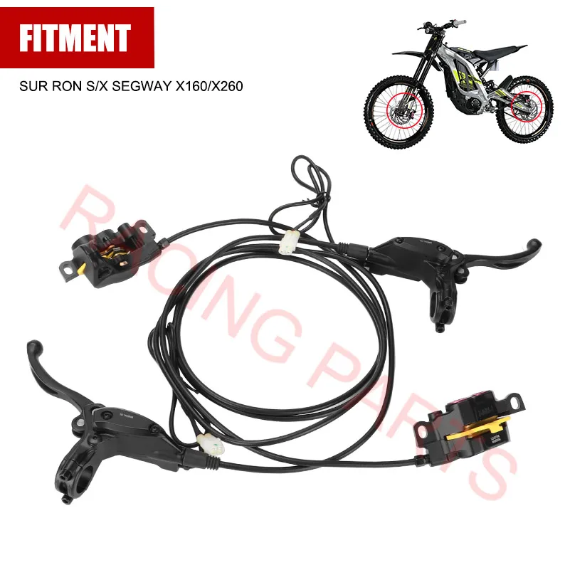 Brake Lever Motorcycles Parts Caliper Assembly Master Cylinder Pump Kit For Sur Ron S X SEGWAY X160 X260 Electric E-Bike Moto