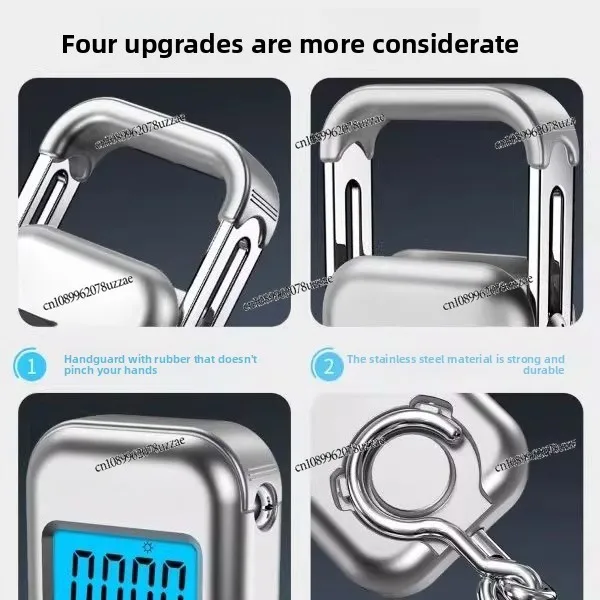 Precision Portable Electronic Scale Small Express Scale Household Commercial Hand Carry Spring Shopping Fish