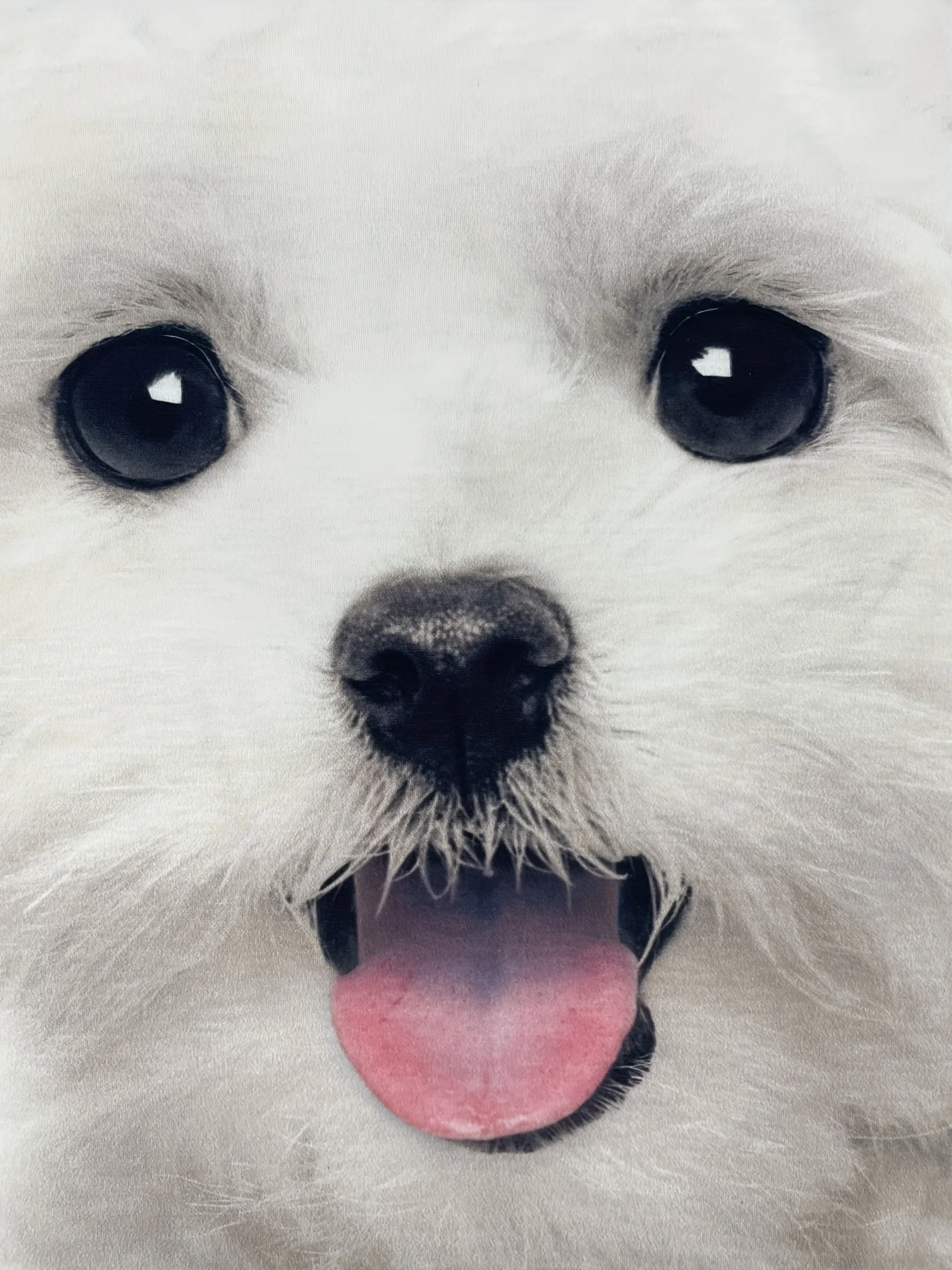 Puppy Print Crew Neck T-Shirt, Casual Short Sleeve Top For Spring & Summer, Women's Clothing